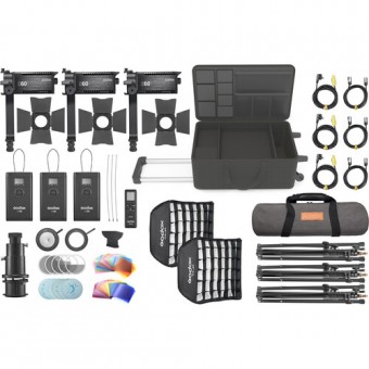 Godox S60 Focusing LED 3-Light Kit 
